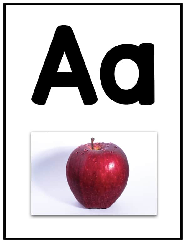 Alphabet Posters Classroom Wall Poster Letters And Images Printable Amb 1010