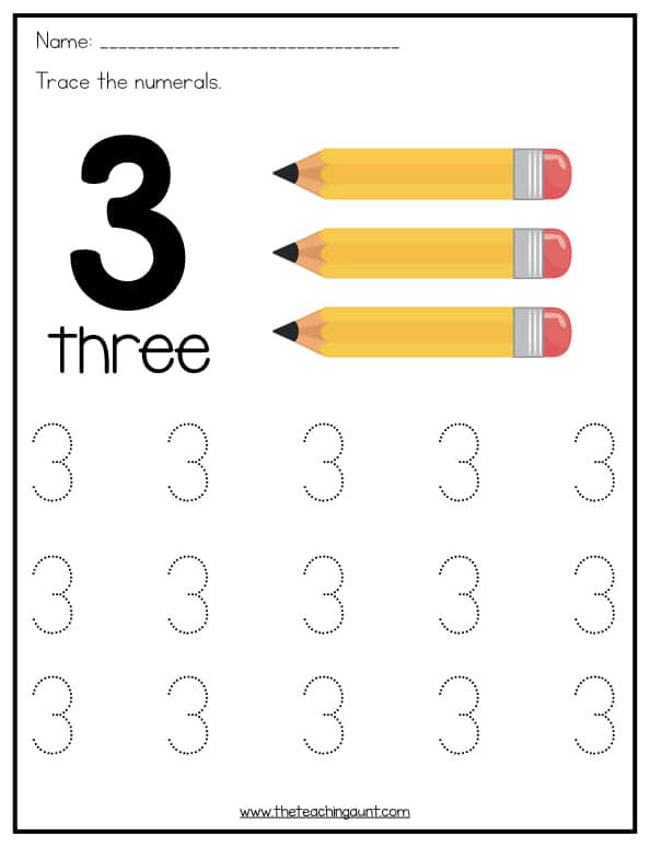 igarni preschool worksheets numbers 1 10