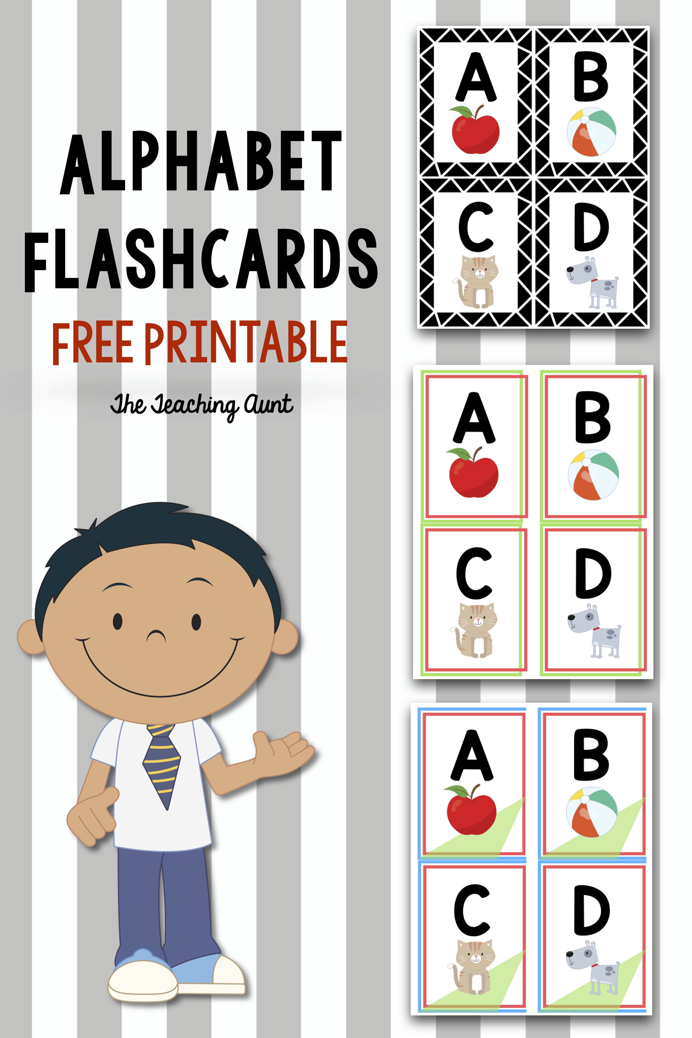 Teacher Made Literacy Learning Resource Alphabet Flashcards 