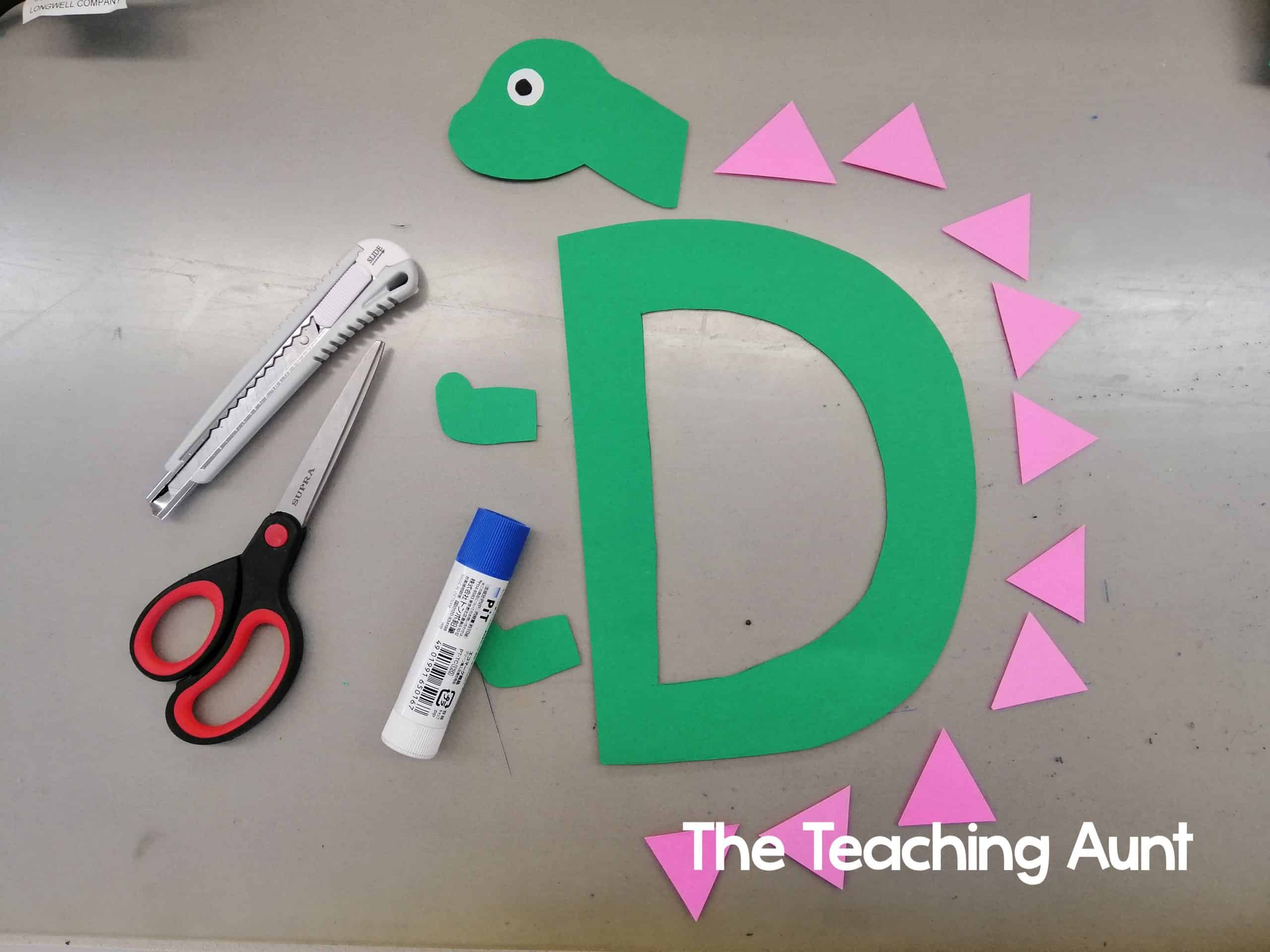 D is for Dinosaur Art and Craft