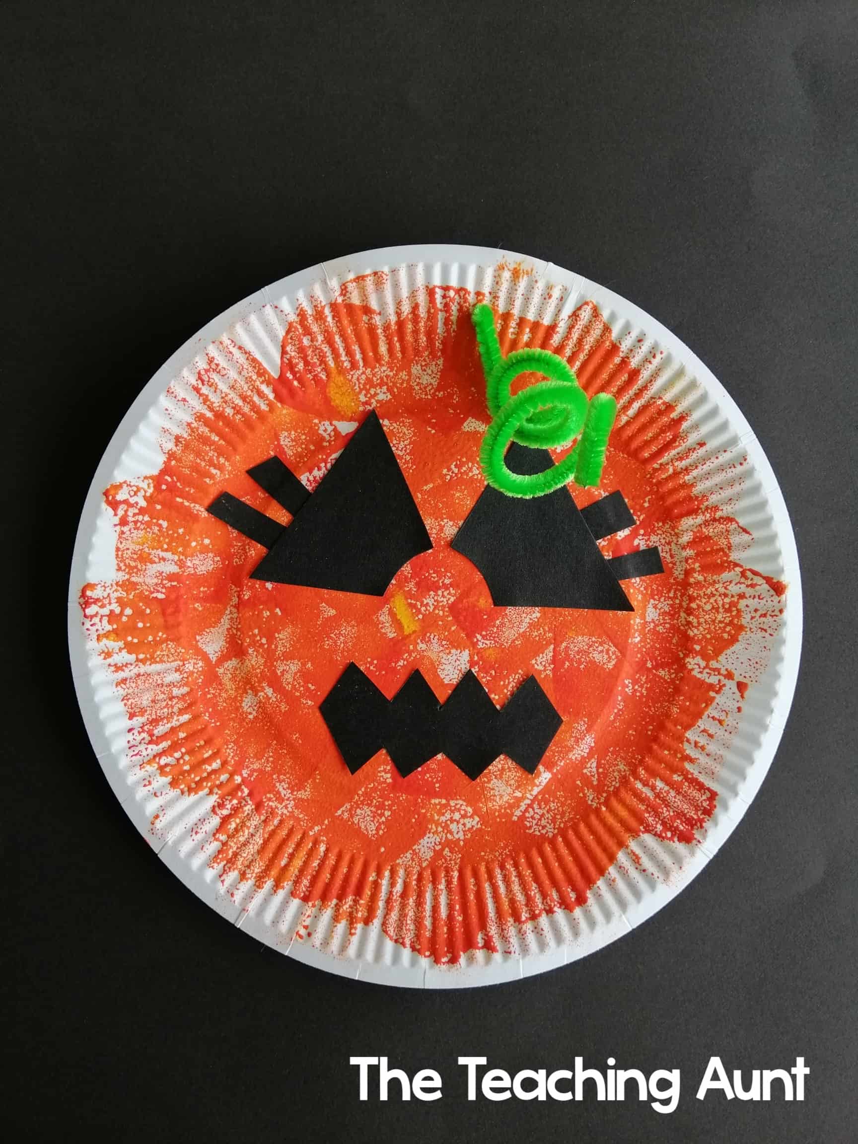 Jack O' Lantern Art and Craft