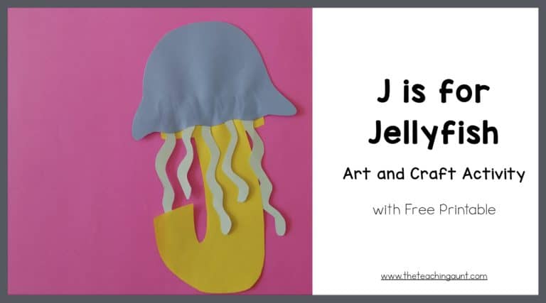 J is for Jellyfish Art and Craft