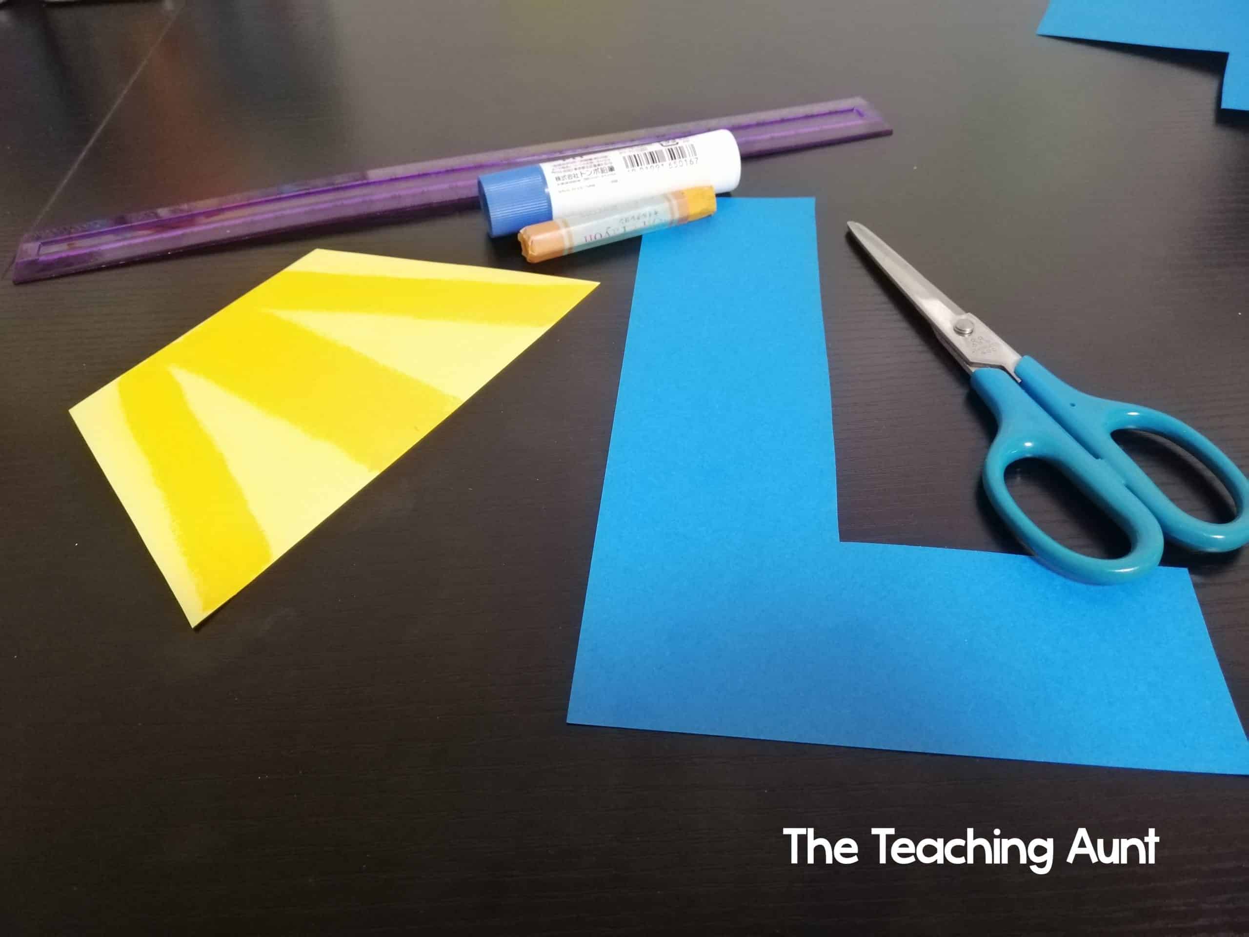 L is for Lamp Art and Craft