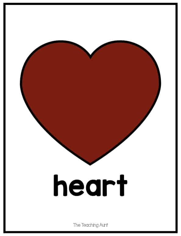 Shapes Flashcards Free Printable The Teaching Aunt