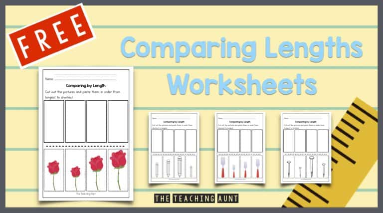 Free Comparing Lengths Worksheets