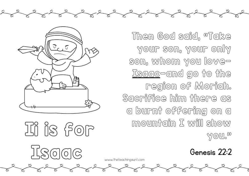 ABC Bible Verse Posters for Children from The Teaching Aunt