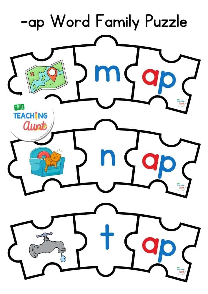 AP Word Family Worksheets The Teaching Aunt