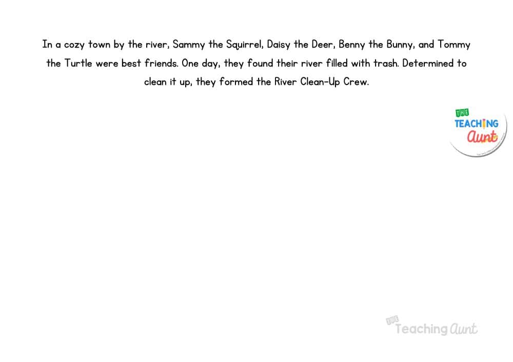 Earth Day Short Story page 1