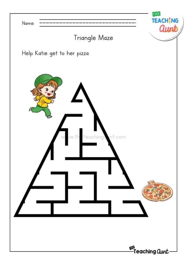 Math Worksheets for Kindergarten - The Teaching Aunt