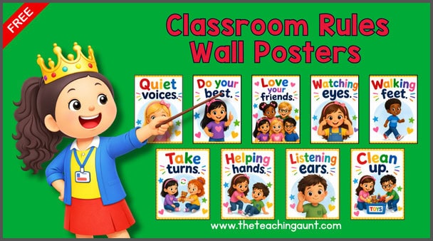 Classroom Rules Posters Free
