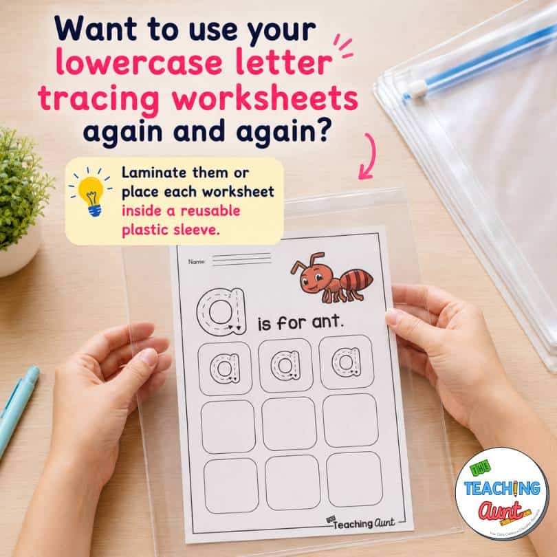 Crafting with reusable plastic sleeves
